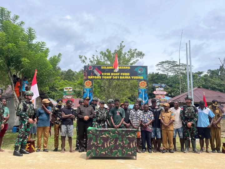 Delapan Anggota OPM Kodap IV/Sorong Raya Serahkan Diri, Ikrar Setia NKRI 