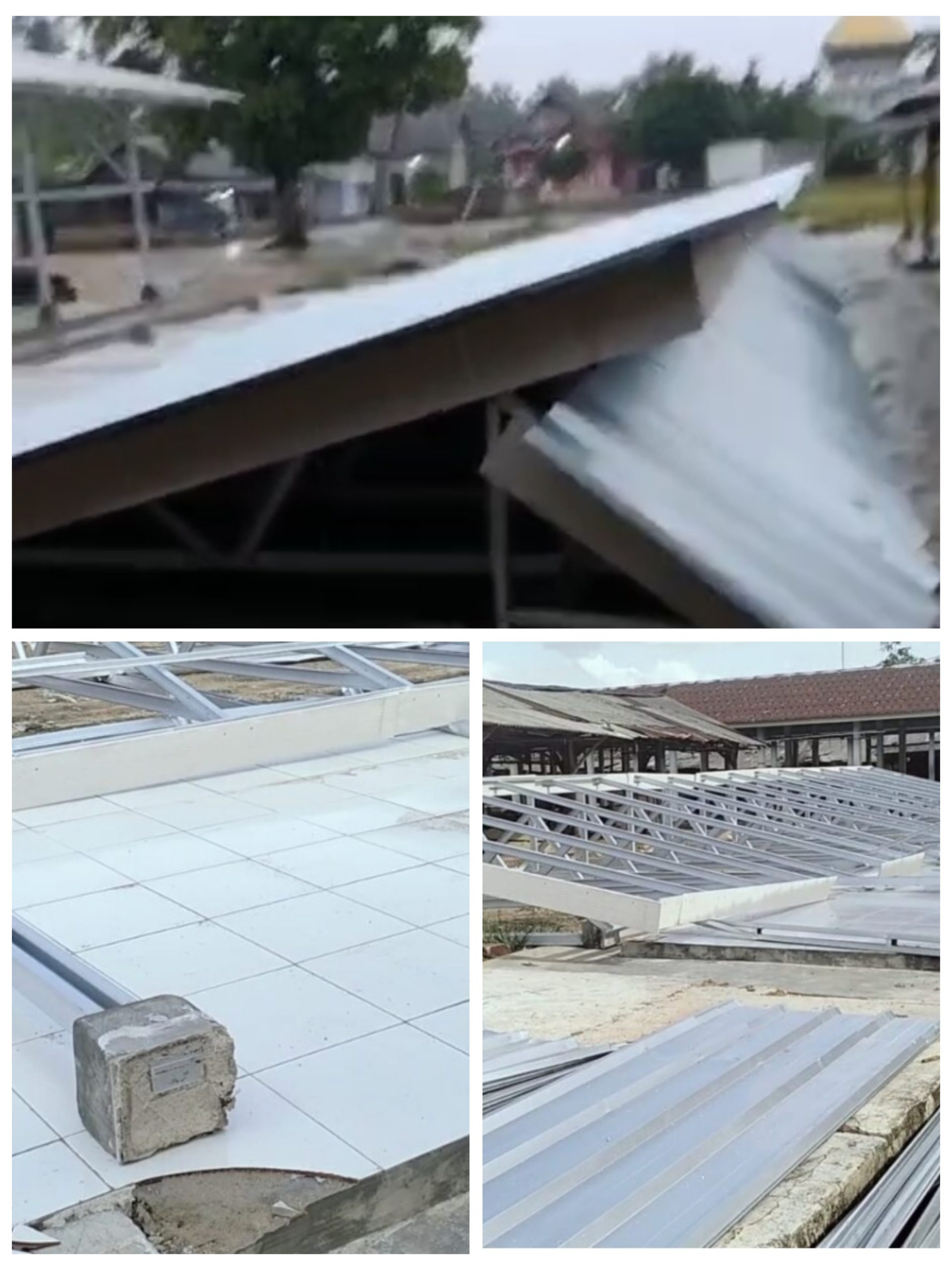 Diduga Kurangnya Pengawasan Konsultan, Proyek Auning Pasar Tidak Berkualitas