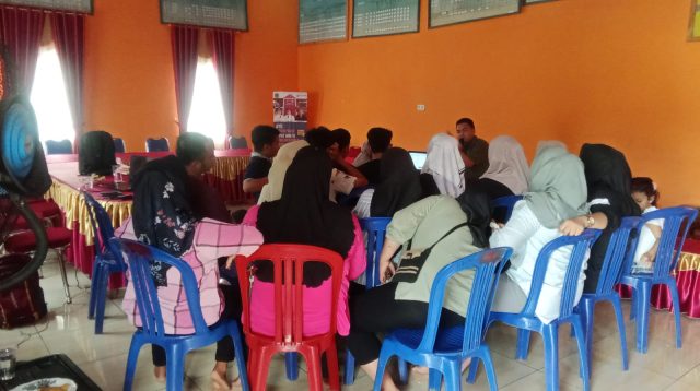 Dinas Komunikasi Informatika Statistik dan Persandian, Gelar Pelatihan Enumerator Data Desa Presisi