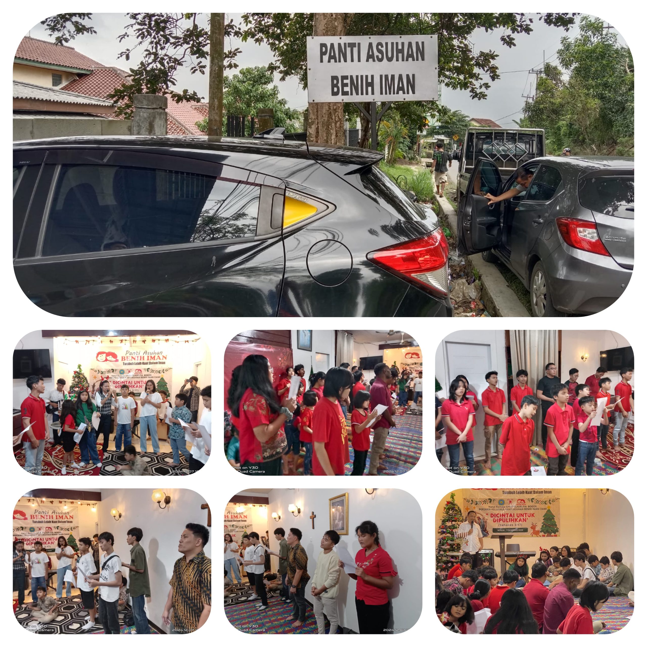 Meriah!! Perayaan Natal Remaja & Youth GPIAI Filadelfia Bersama Anak – Anak Panti Asuhan Benih Iman