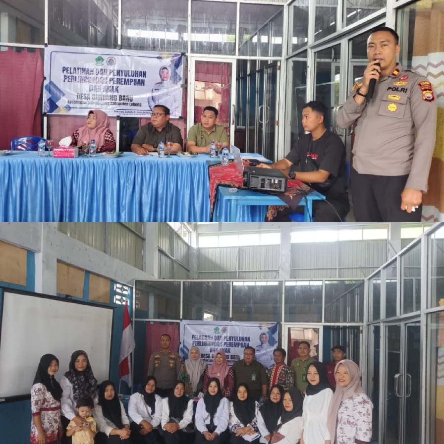 Desa Gandung Baru Lakukan Kegiatan Pelatihan Penyuluhan Pemberdayaan Perempuan dan Anak Tahun 2024