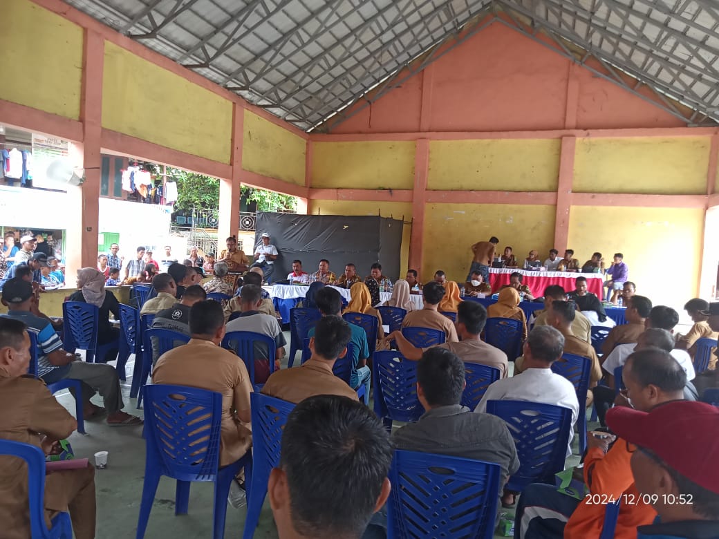 Untuk Meningkatkan PAD Pemdes Tempirai, Tempirai Utara, Tempirai Timur dan Tempirai Selatan, Selenggarakan Lelang Lebak Lebung