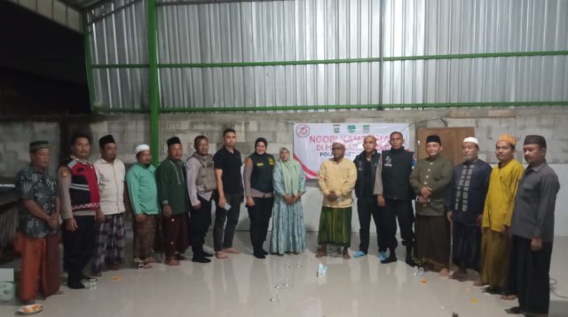 Pasca Pilkada, Kapolsek Kedungwaringin Menggelar Acara Ngopi Bersama Warga