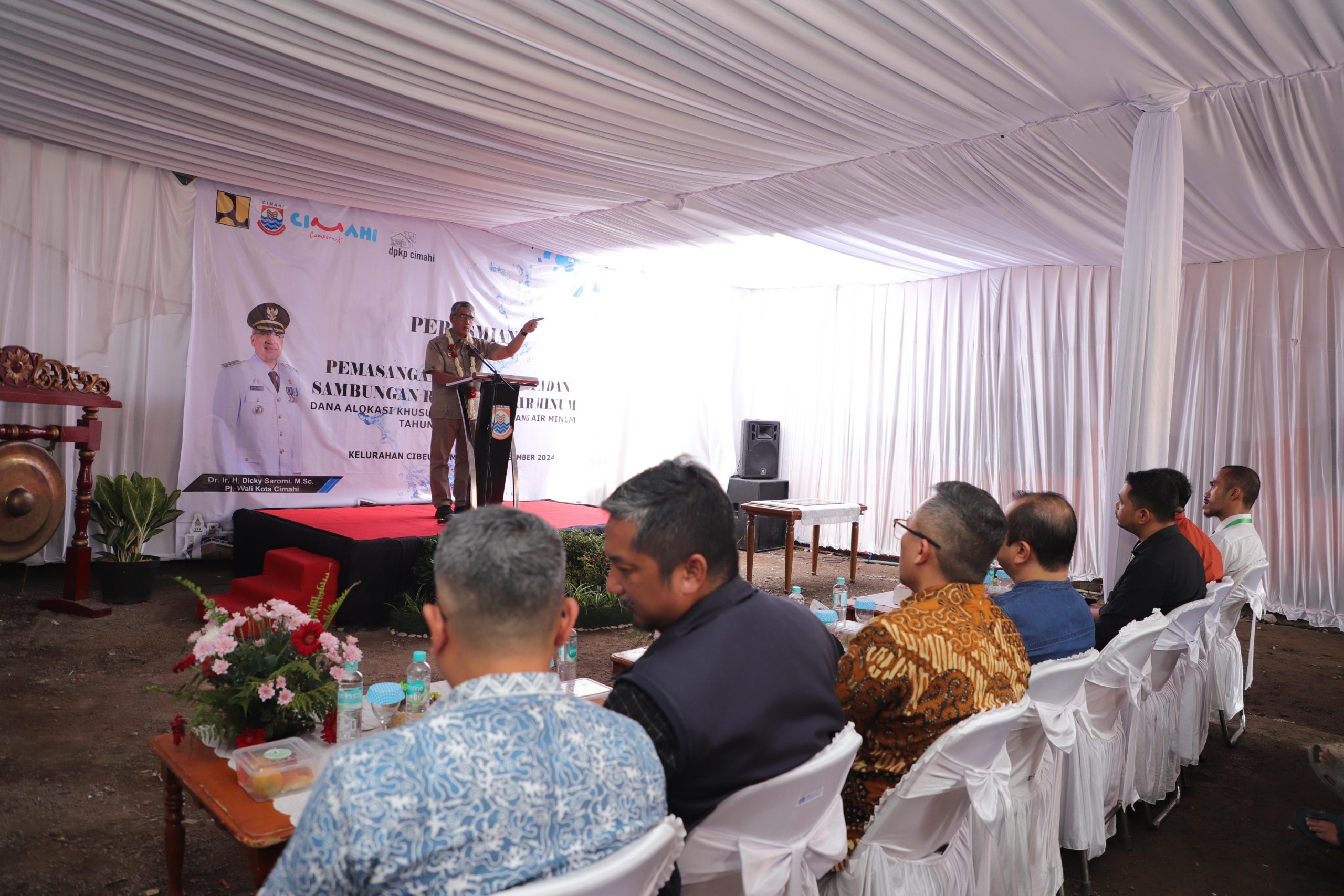 Cimahi Resmikan 500 Sambungan Air Minum