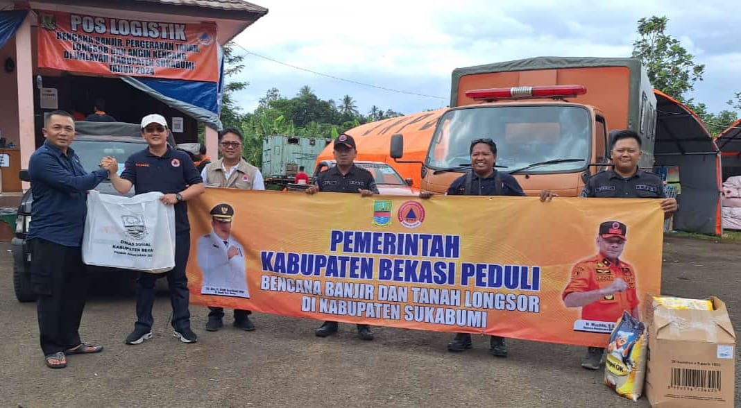 Peduli Bencana Sukabumi Pj.Bupati Bekasi Serukan Penggalan Dana ke Semua OPD dan Pelaku Usaha