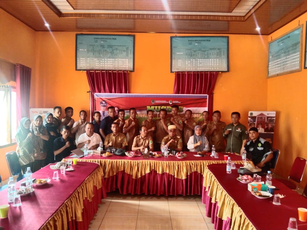 Dalam Rangka Menetapkan RKPDes Tahun 2025, Pemdes Prambatan Gelar Musyawarah Desa