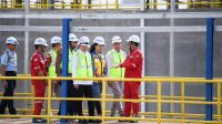 Bey Machmudin Dampingi Wapres Gibran Tinjau SPAM Regional Jatiluhur I