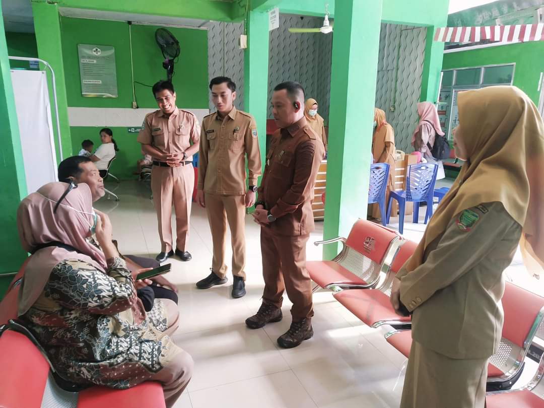 Pj Bupati Empat Lawang Fauzan Khoiri Denin Kunjungi Puskesmas Tebing Tinggi