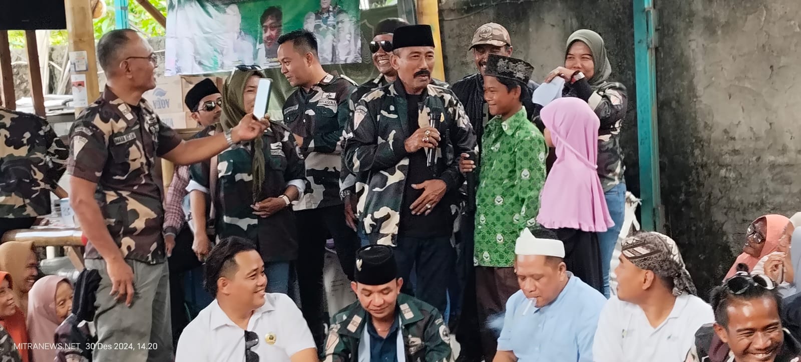 HUT Ke 57 Warga Jaya Indonesia (WJI) Transformasi ke Warga Bumi Putra Indonesia (WBI) DPC Kabupaten Bekasi Menggelar Acara Syukuran Dan Santunan anak Yatim dan Dhuafa