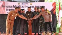 Pj Bupati Bekasi Dedy Supriyadi Resmikan Rehabilitasi Jembatan Cipamingkis