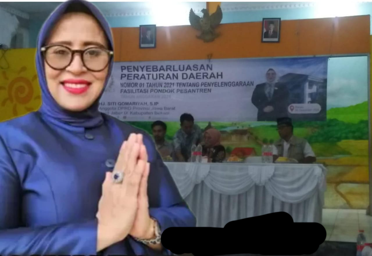 Anggota DPRD provinsi Jawa Barat Hj Siti Qomariyah S.IP Gelar Sosper