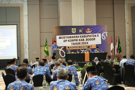 Ajat Rochmat Jatnika Terpilih Aklamasi Jadi Ketua Korpri Kabupaten Bogor   
