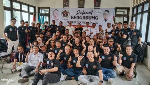 Ketua Bidang Organisasi Jabar Ahmad Sukri Apresiasi 51 Anggota Muda PWI Bekasi Raya