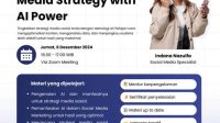 Maxy Academy Selenggarakan Kelas “Social Media Strategy with AI Power” untuk Tingkatkan Efektivitas Branding