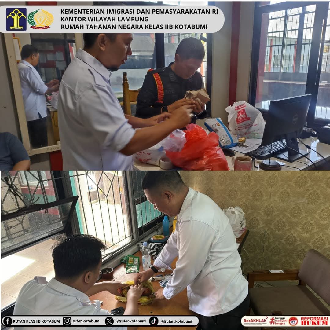 Rutan Kotabumi Wujudkan Layanan Prima dengan Fasilitas Kunjungan dan Penitipan Barang untuk Warga Binaan.
