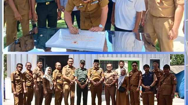 Penjabat Bupati Lampung Utara Meresmikan Bangsal Pasca Panen di Desa Ibul Jaya, Bertujuan Mendukung Kesejahteraan Petani di Didesa