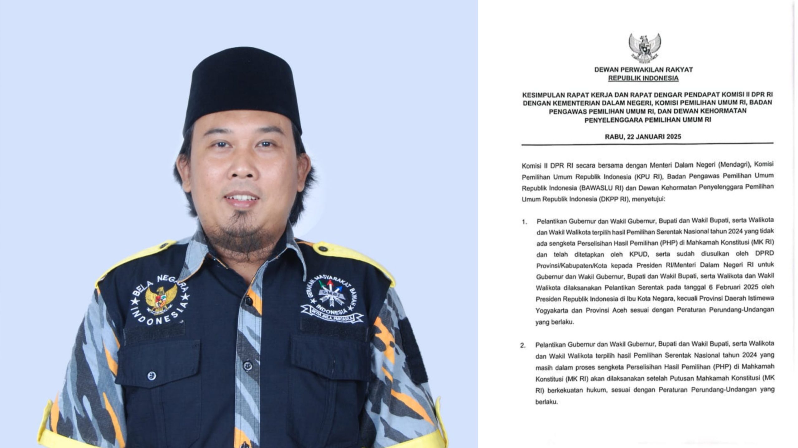Terkait Pelantikan Gubernur dan wakil gubernur Lampung 2025-2030.
