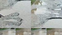Ruas Jalan Raya Muaragembong Rusak Parah Butuh Perhatian Pemkab Bekasi