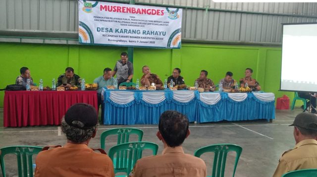 Desa Karangrahayu Sukses Gelar MusrenbangDes Tahun Anggaran 2025/2026