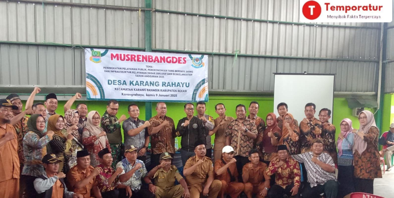 Desa Karangrahayu Sukses Gelar MusrenbangDes Tahun Anggaran 2025/2026