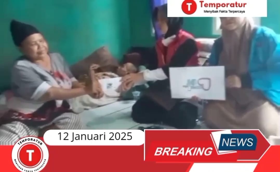 Kakek Jamhari Warga Miskin yang Sempat Viral, Mendapatkan Bantuan dari BunPay Lapor Online
