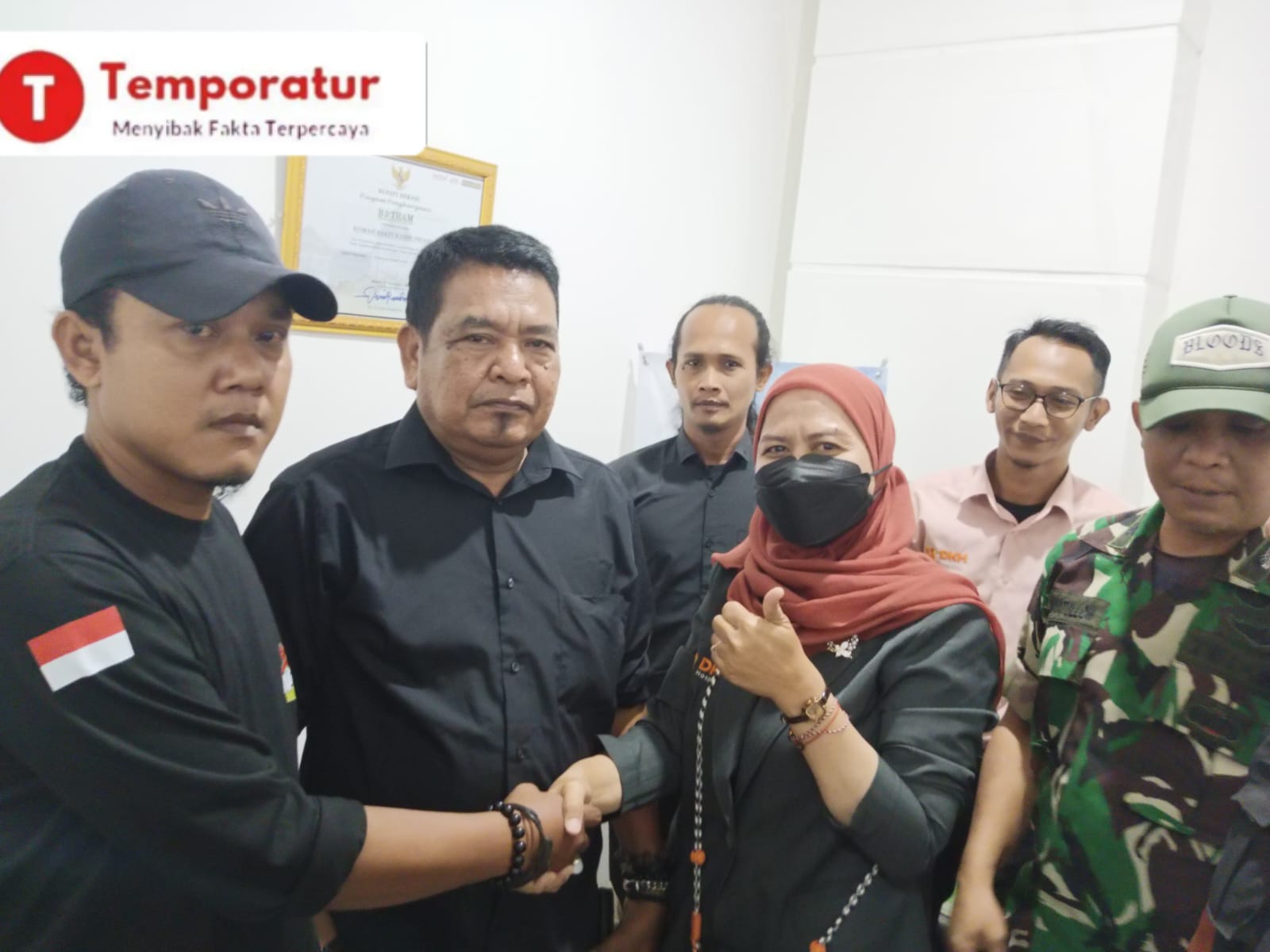 Pihak Keluarga Pasien dan Rumah Sakit DKH bermusyawarah, Selasa, 14/01/2024
