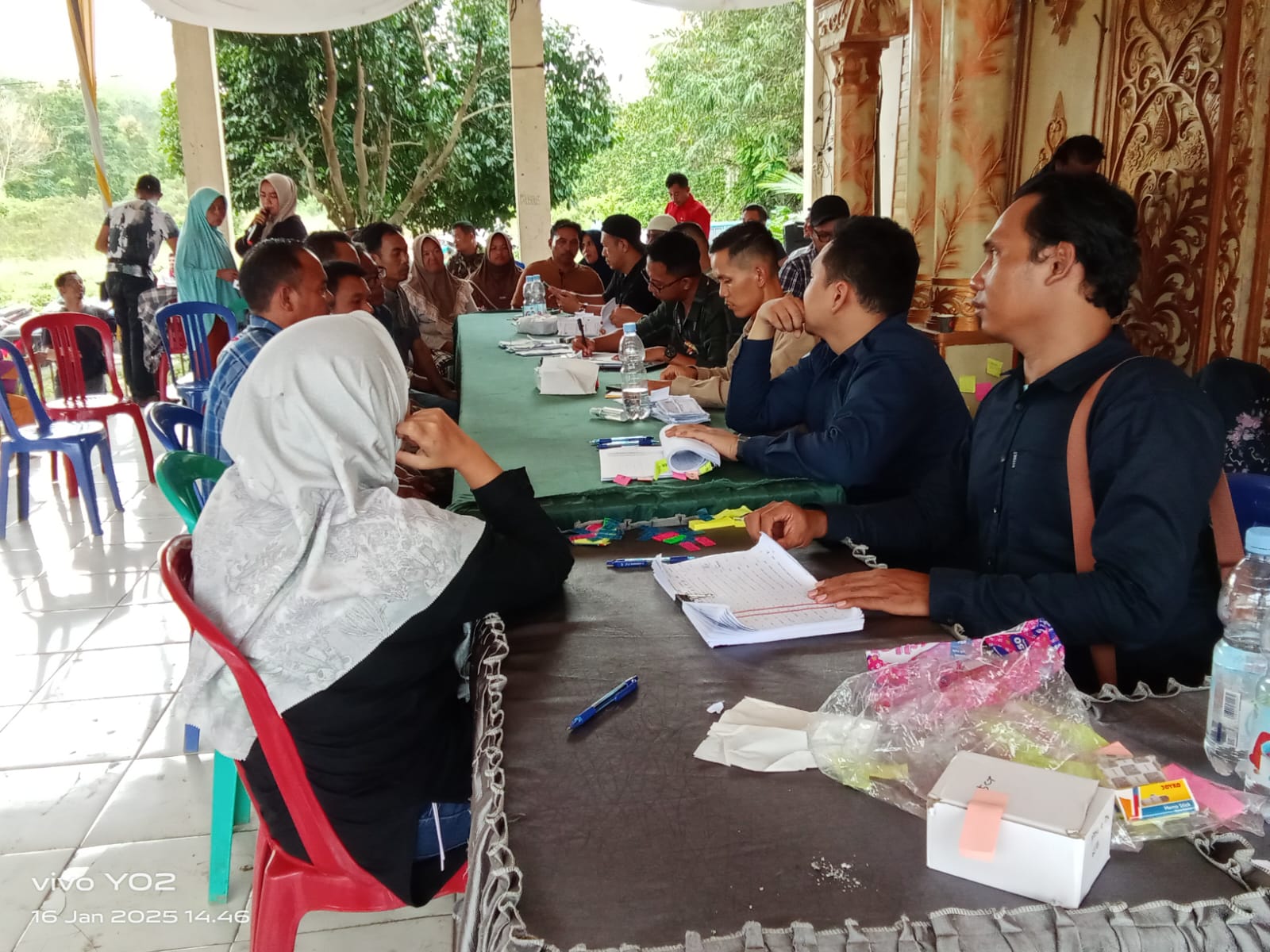 Pembayaran Kompensasi Seismik 3D PT Daqing Citra di Desa Panta Dewa Berjalan Lancar