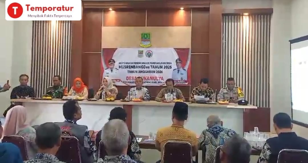 Acara Musrenbangdes tahun 2025 Desa Sukamulya, Rabu, 16/01/2025