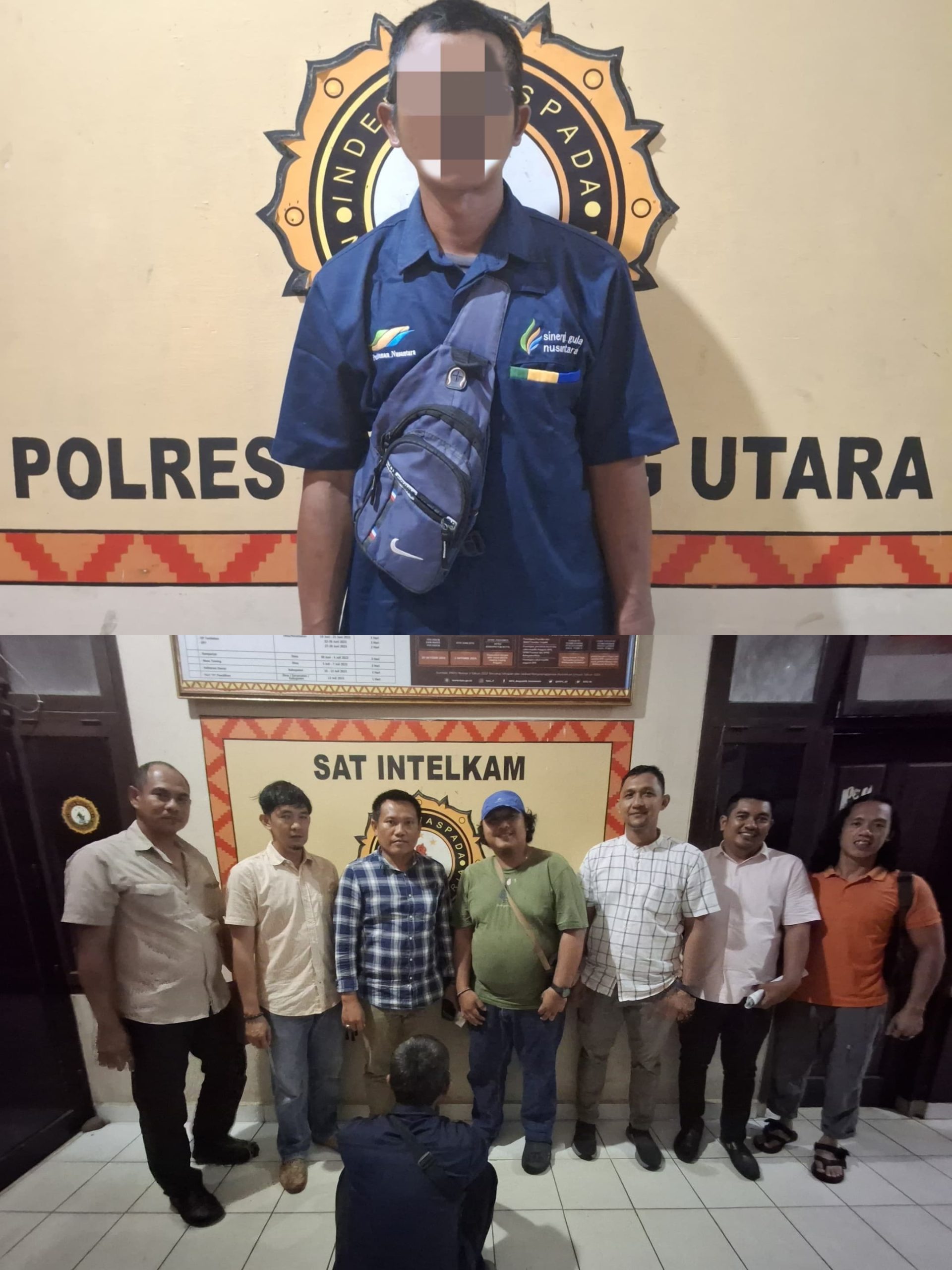 SAT Intelkam Bersama Anggota Dan Tim Tekab 308 Presisi Sat Reskrim Polres Lampung Utara Ungkap Kasus Tindak Pidana Pemalsuan Dokumen.