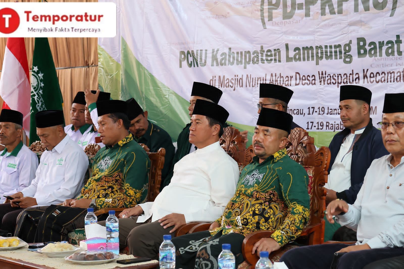 Pj Lambar Nukman Menghadiri Kegiatan Pendidikan Penggerak Nahdlatul Ulama PD-PKPNU Di Sekincau