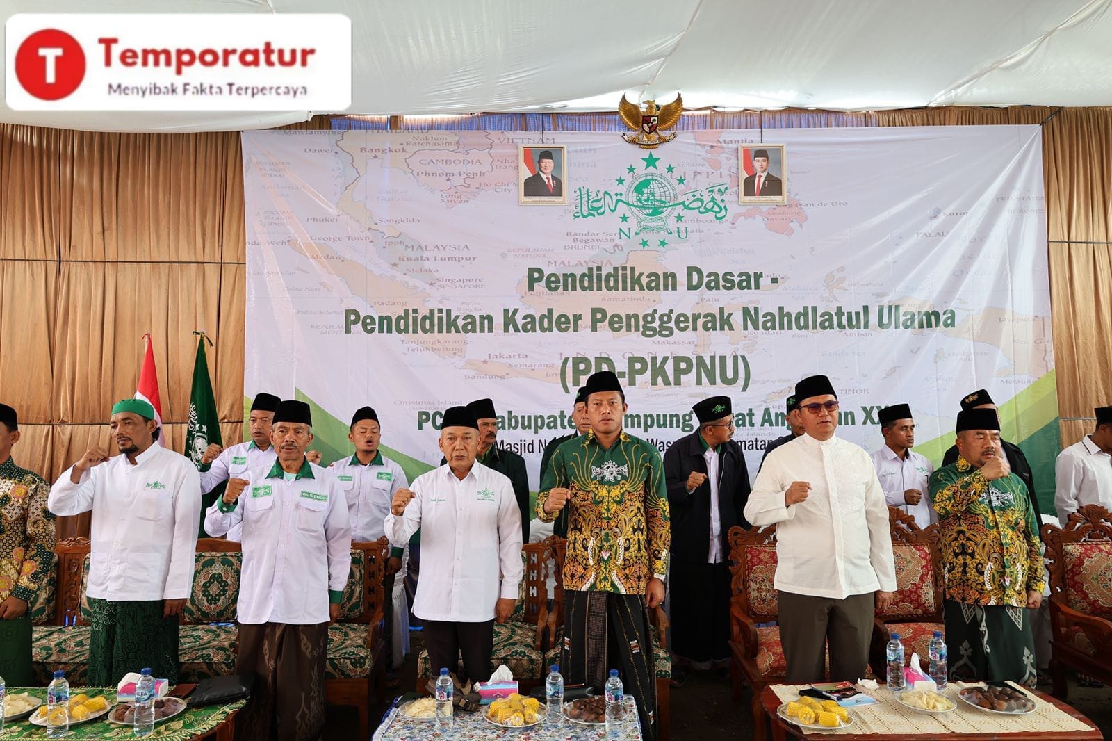 Pj Lambar Nukman Menghadiri Kegiatan Pendidikan Penggerak Nahdlatul Ulama PD-PKPNU Di Sekincau