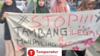 Pagi Ditertibkan Malam Beroperasi,FPMB Sebut  Mafia Tambang Meledek Kapolres Madina