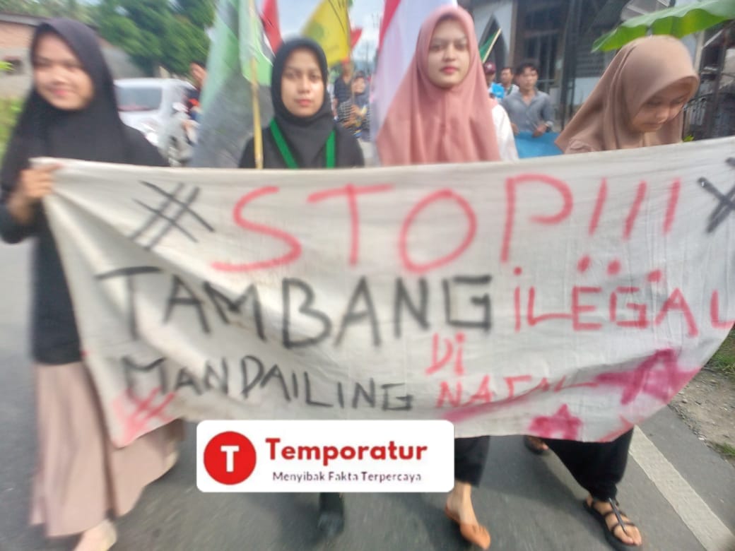Pagi Ditertibkan Malam Beroperasi,FPMB Sebut  Mafia Tambang Meledek Kapolres Madina