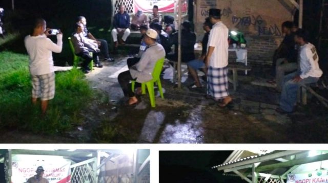 Ngopi Kamtibmas Diskusi Santai, Solusi Aman untuk Wilayah Kedungwaringin