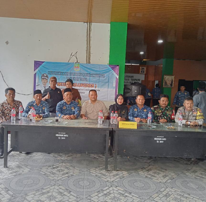 Musyawarah Rencana pembangunan tingkat desa ( Musrenbangdes ) Desa Cikarang kota