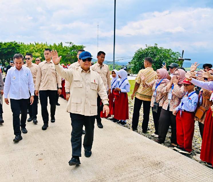 Presiden Prabowo Resmikan PLTA Jatigede