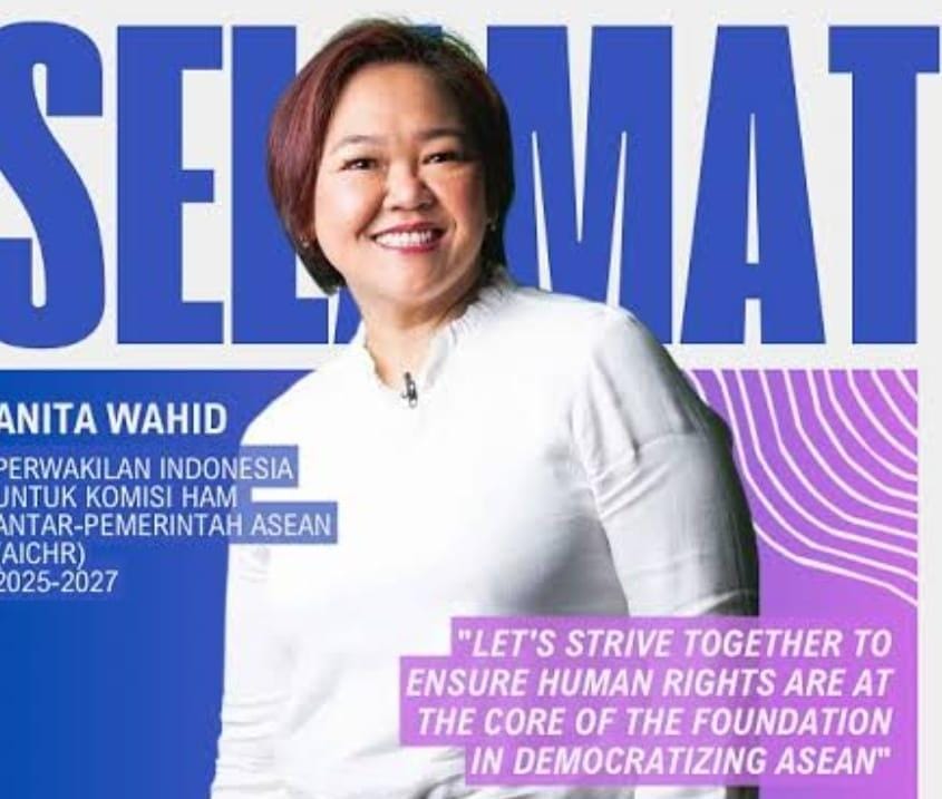 PPDI Mengucapkan Selamat Atas Terpilihnya Anita A Wahid Sebagai Perwakilan Indonesia di AICHR