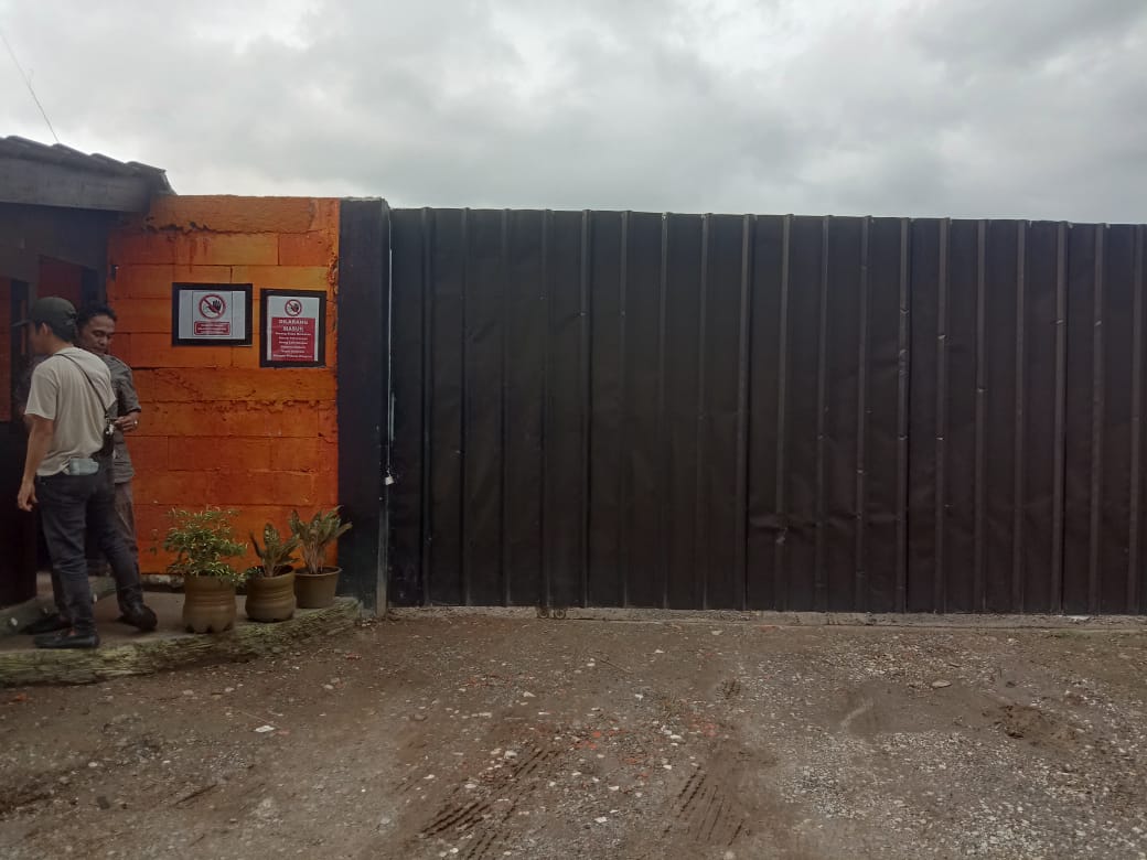 Keterangan foto : Tim Media melakukan investigasi pada Rabu 29/01/2025.(ft : Dea)