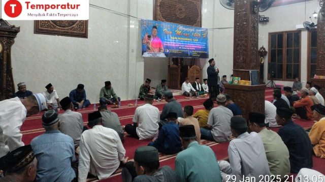 Masjid AL-MUSYROHUL KHOIR Memperingati hari Isro mi’raj nabi Muhammad Saw 1446 H.Desa Candimas