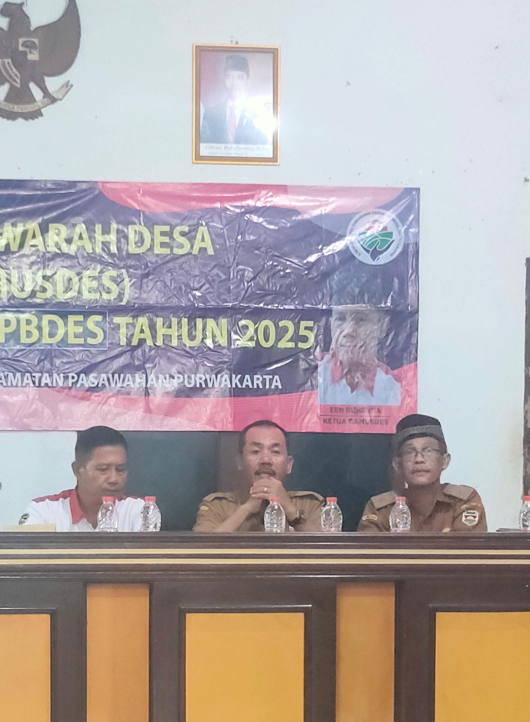 Musdes Desa Lebakanyar Penetapan APBDES 2025
