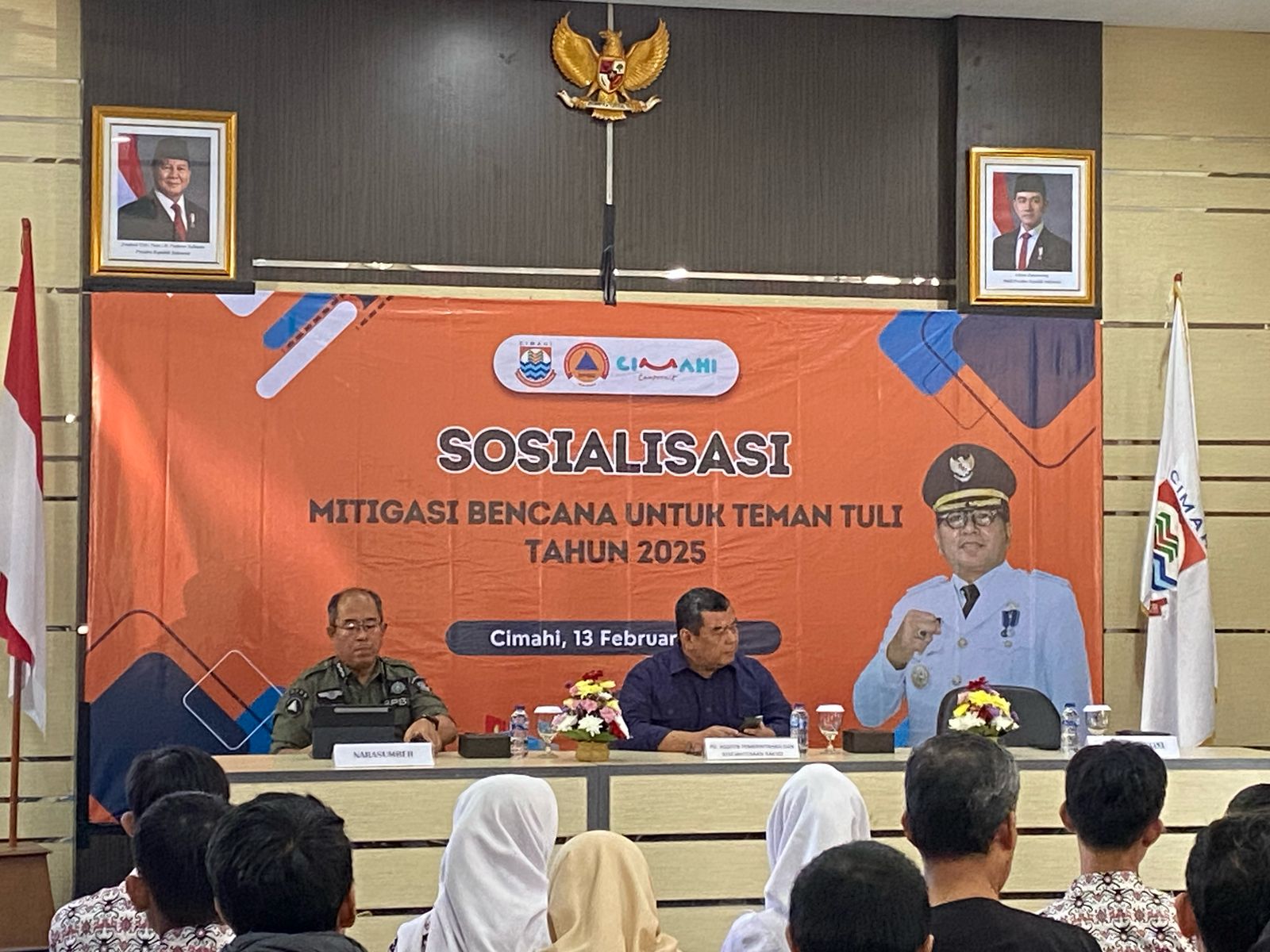 BPBD Cimahi Gelar Sosialisasi Mitigasi Bencana untuk Penyandang Disabilitas, Perkuat Kesiapsiagaan Teman Tuli