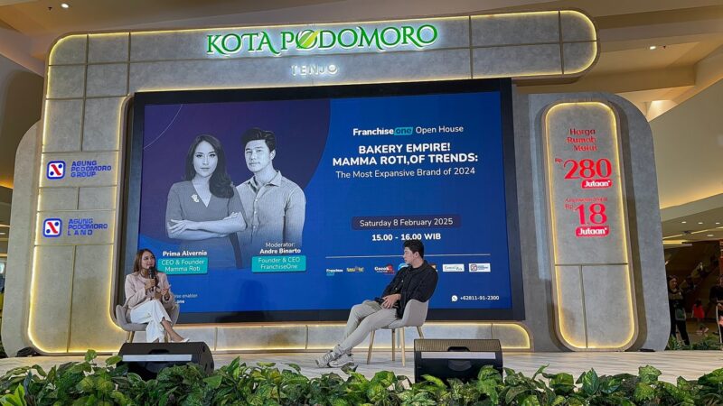 FranchiseOne Open House, Bersama CEO Mamma Roti: Dari Presenter ke Food-preneur dengan 100 Cabang dalam 3 Tahun
