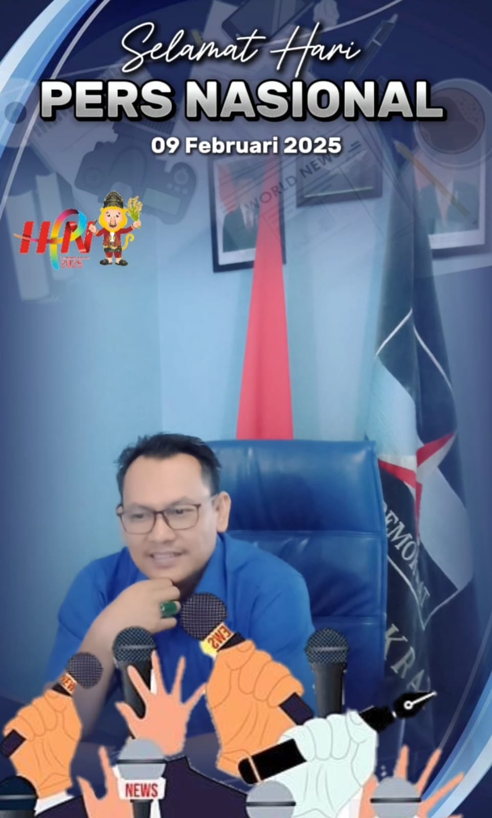 BMI Kabupaten Bekasi: “Selamat Hari Pers Nasional 2025”