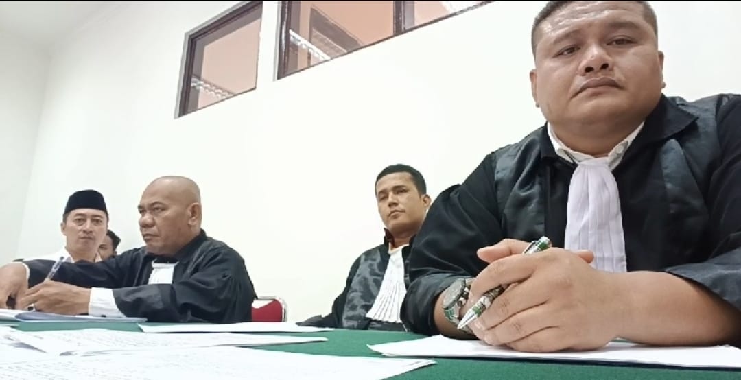 Keterangan foto: Taufik Nasution S.H Kuasa Hukum Penggugat Arny Ternatani saat menjalani persidangan di Pengadilan Negeri Jakarta Pusat, Selasa, 11/02/2025. 
