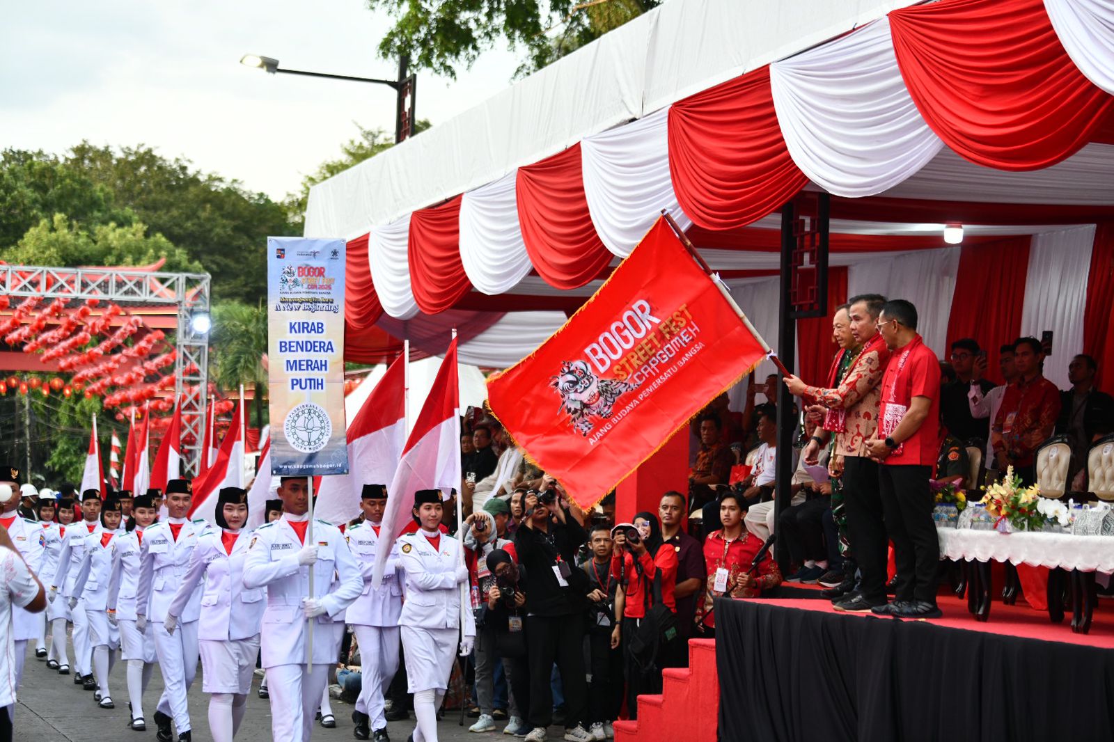 Pesta Rakyat Cap Go Meh Bogor Street Festival 2025 Resmi Dibuka