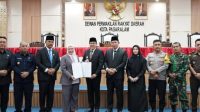 DPRD Kota Pagar Alam Gelar Rapat Paripurna  Penetapan Walikota dan Wakil Walikota Terpilih 