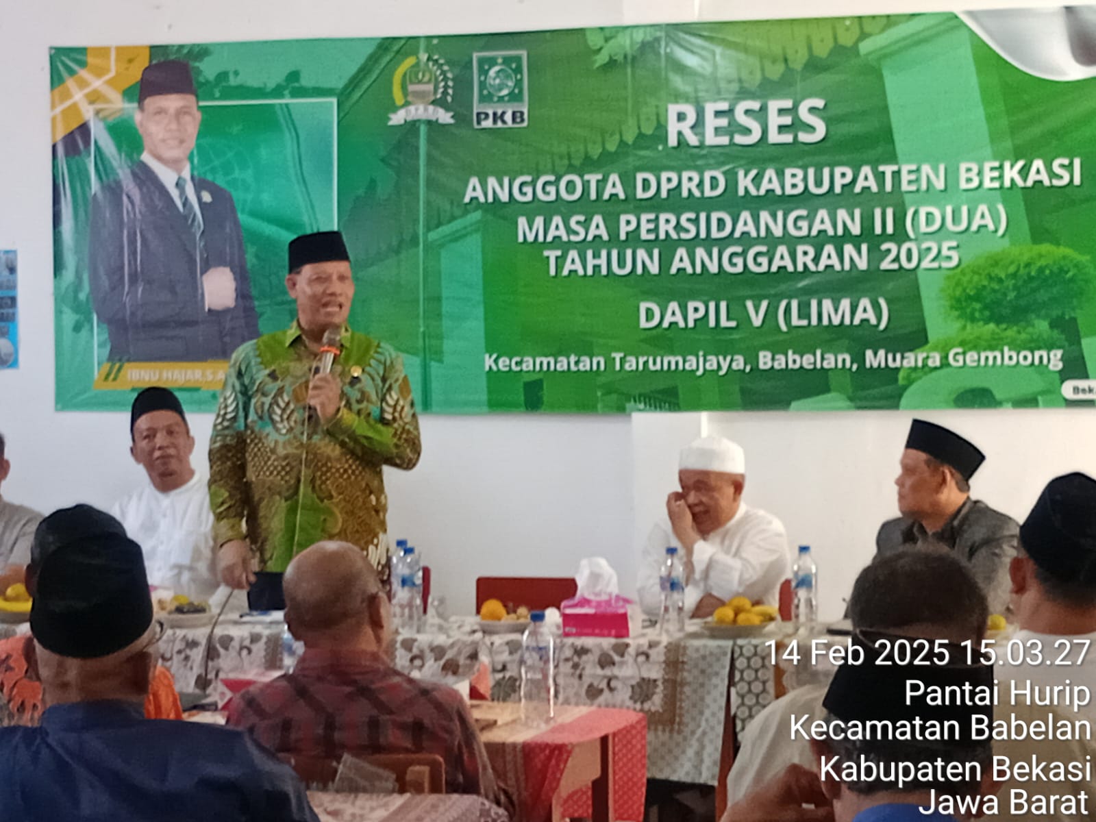 H. Ibnu Hajar Tegaskan Komitmen Perjuangkan Aspirasi Masyarakat untuk Pembangunan Bekasi