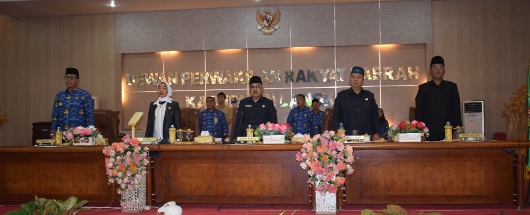 DPRD Langkat Gelar Rapat Paripurna Penetapan Pokok- Pokok Pikiran DPRD Masa Sidang 1 Tahun 2025