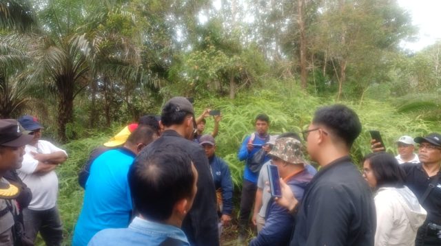 PN Sintang Lakukan Sidang Lapangan Dalam Perkara Perampasan Lahan Antara Eddy Hartono Dengan PT. IMP