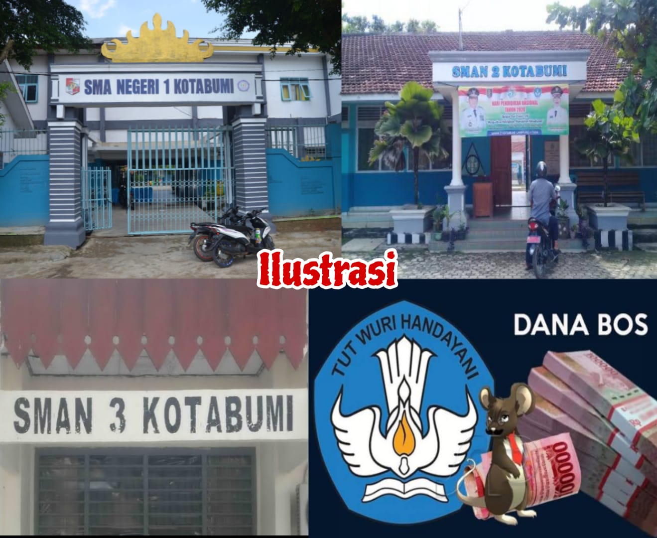 Dugaan Korupsi Dana BOS di Kabupaten Lampung Utara ?